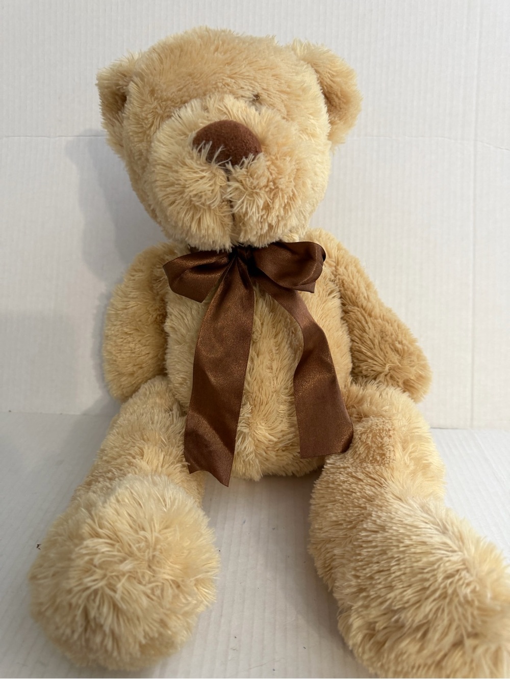 Hugfun Teddy Bear with Bow Plush